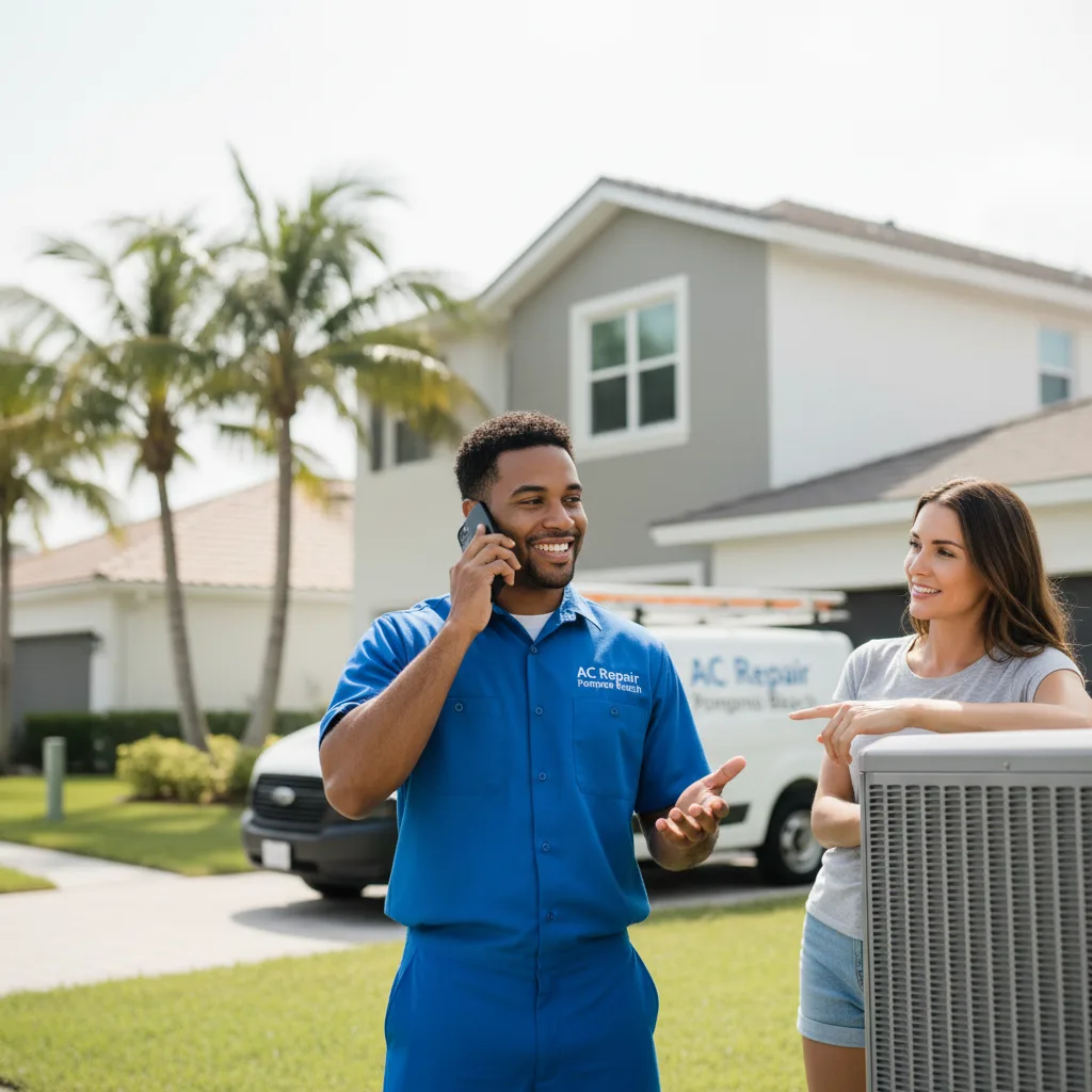 AC Repair Pompano Beach customer support in Elmer